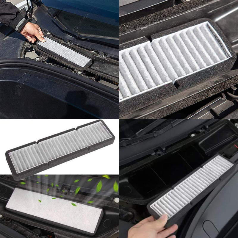  [AUSTRALIA] - CoolKo Air Conditional Replacement Fresh Breeze Cabin Air Intake Filters Compatible with Model 3 and Y [ 1 Set ]