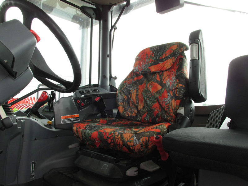  [AUSTRALIA] - Durafit Seat Covers, Orange Kubota Seat Covers for Cab Tractors M6/M7,M95 M100 M105 M108 M110 M125 M126,M135 Cab Tractors in Waterproof Endura.