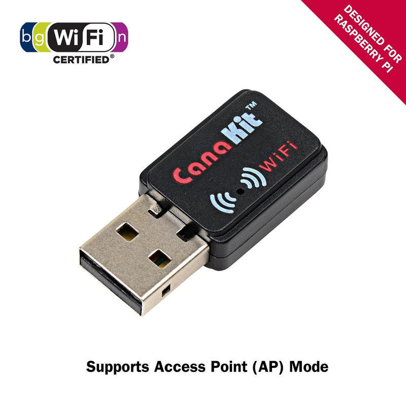 CanaKit Raspberry Pi WiFi Wireless Adapter/Dongle (802.11 n/g/b 150 Mbps) - LeoForward Australia