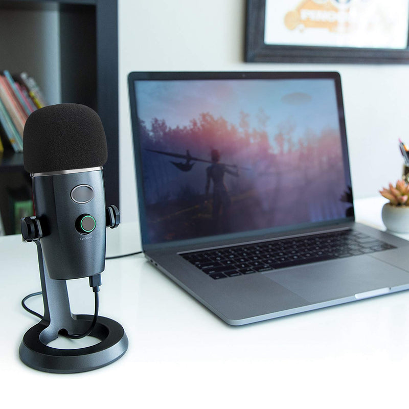  [AUSTRALIA] - YOUSHARES Yeti Nano Microphone Foam Windscreen - Mic Wind Cover Pop Filter Foam Cover, Professional Customized for Blue Yeti Nano