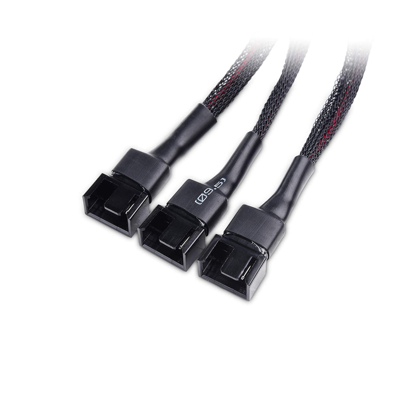 Cable Matters 2-Pack 3 Computer Case Fan Splitter Cable with SATA Power - 16 Inches - LeoForward Australia