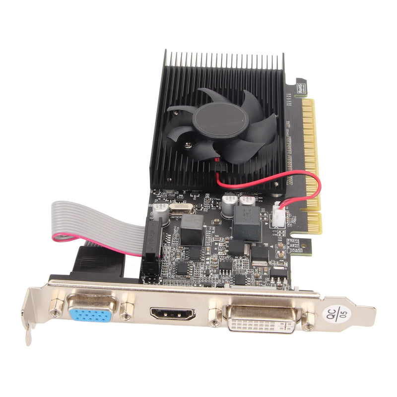  [AUSTRALIA] - GT210 Graphics Card, 64bit 589MHZ 1GB DDR3 Graphics Card, PCI Express 2.0, DirectX10.1 PC Video Card, DVI VGA HDMI Low Profile Graphics Card with Cooling Fan… GT210 1GB DDR3