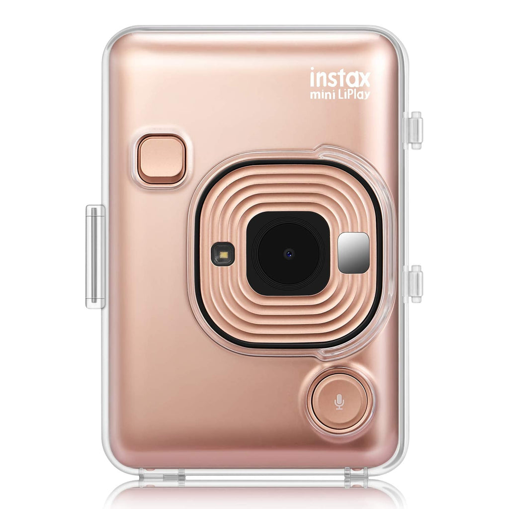  [AUSTRALIA] - Fintie Protective Clear Case for Fujifilm Instax Mini Liplay Hybrid Instant Film Camera- Crystal Hard Cover with Precise Cutout