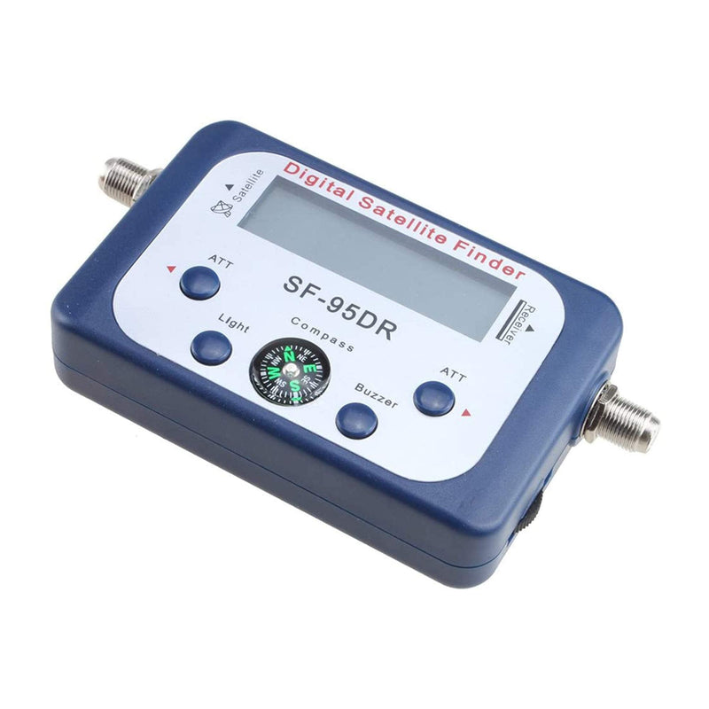  [AUSTRALIA] - AGPTEK Good for Campers Digital Satellite Signal Meter Finder Meter for Dish Network Directv FTA LCD Graphic Display Backlight Compass Buzzer Control LCD2