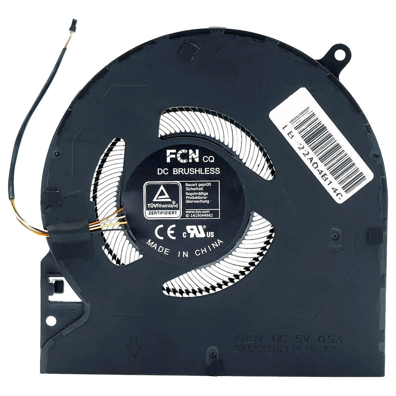  [AUSTRALIA] - CPU & GPU Cooling Fan Upgraded Version Compatible with Razer Blade 15 RZ09-0301 RZ09-02385 RZ09-0288 RZ09-0313 RZ09-0330 RZ09-0367 DFS5K123043635 FNDX DFS5K121144645 FNDY