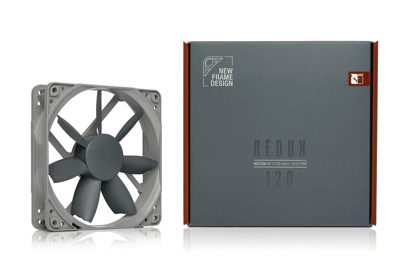  [AUSTRALIA] - Noctua NF-S12B redux-1200 PWM, High Performance Cooling Fan, 4-Pin, 1200 RPM (120mm, Grey)