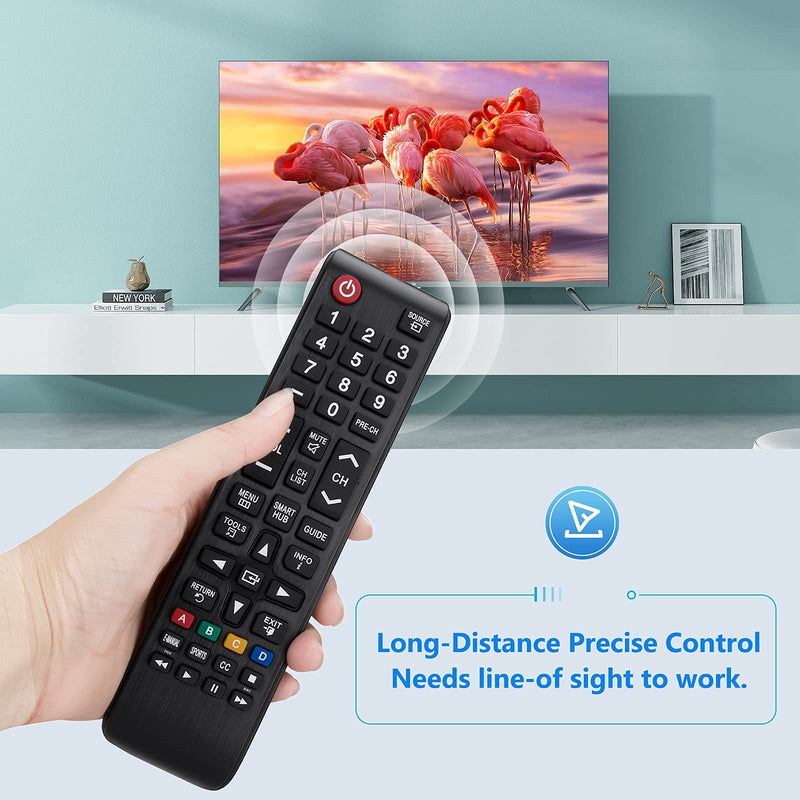  [AUSTRALIA] - Angrox Universal Remote Control for Samsung-TV-Remote All Samsung LCD LED HDTV 3D Smart TVs Models Universal Remote for Samsung TV (1PCS)