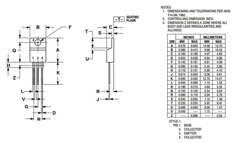 Bridgold 20pcs TIP122 TO-220 NPN Darlington Bipolar Power Transistor, 5 A 100 V HFE:1000, 3-Pin - LeoForward Australia