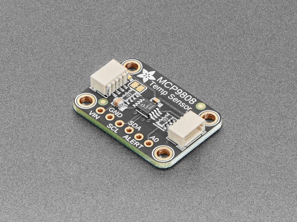  [AUSTRALIA] - Adafruit MCP9808 High Accuracy I2C Temperature Sensor Breakout - STEMMA QT/Qwiic, 5027