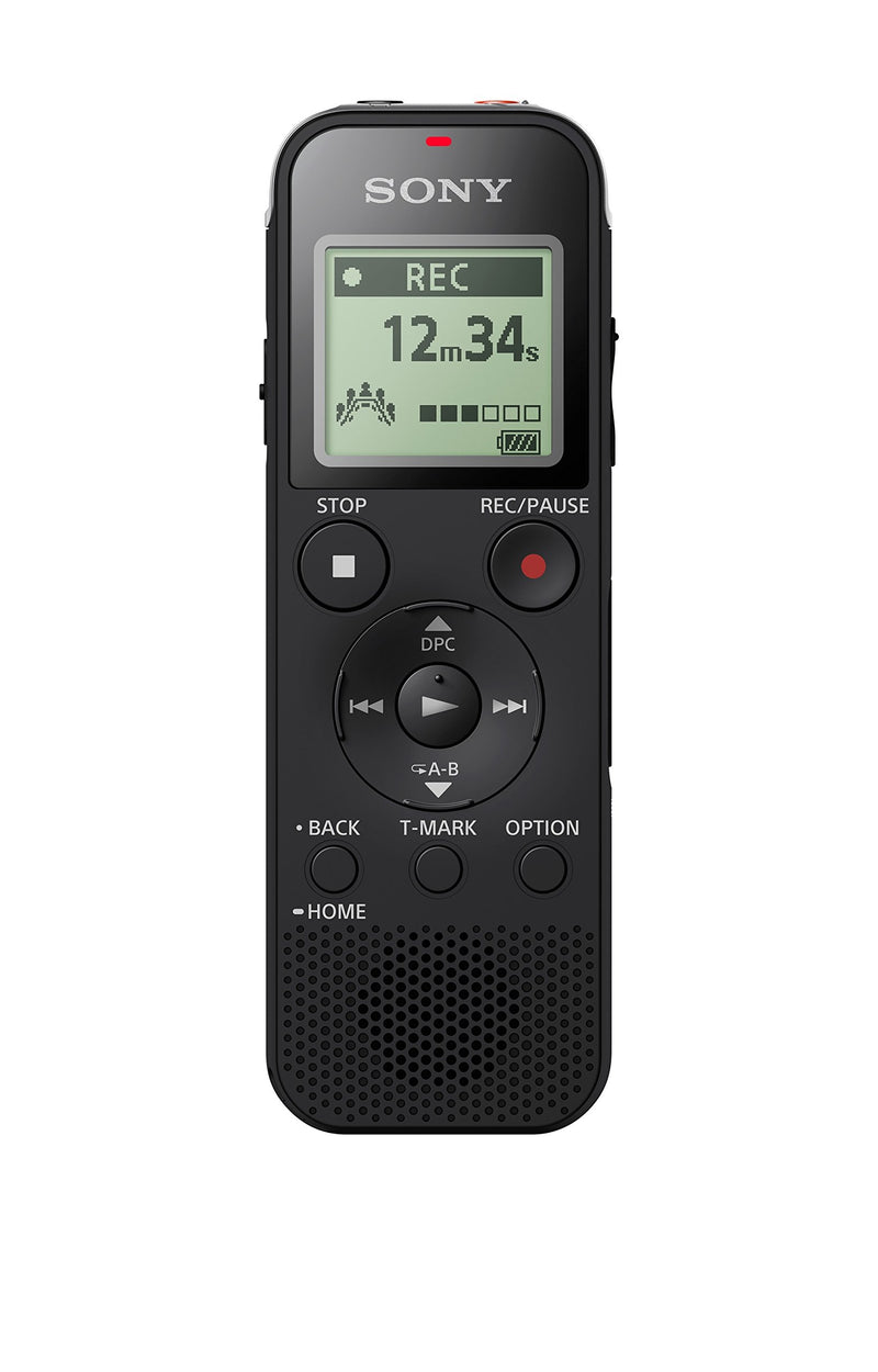  [AUSTRALIA] - Sony ICD-PX470 Stereo Digital Voice Recorder with Built-in USB Voice Recorder, Black PX470 - Stereo Recorder