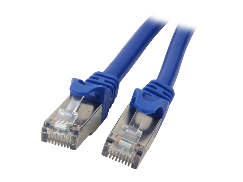  [AUSTRALIA] - Rosewill 15-Feet Cat 6A Blue Color Screened Shielded Twist Pairing Enhanced 550MHz Network Ethernet Cables (RCNC-12013)