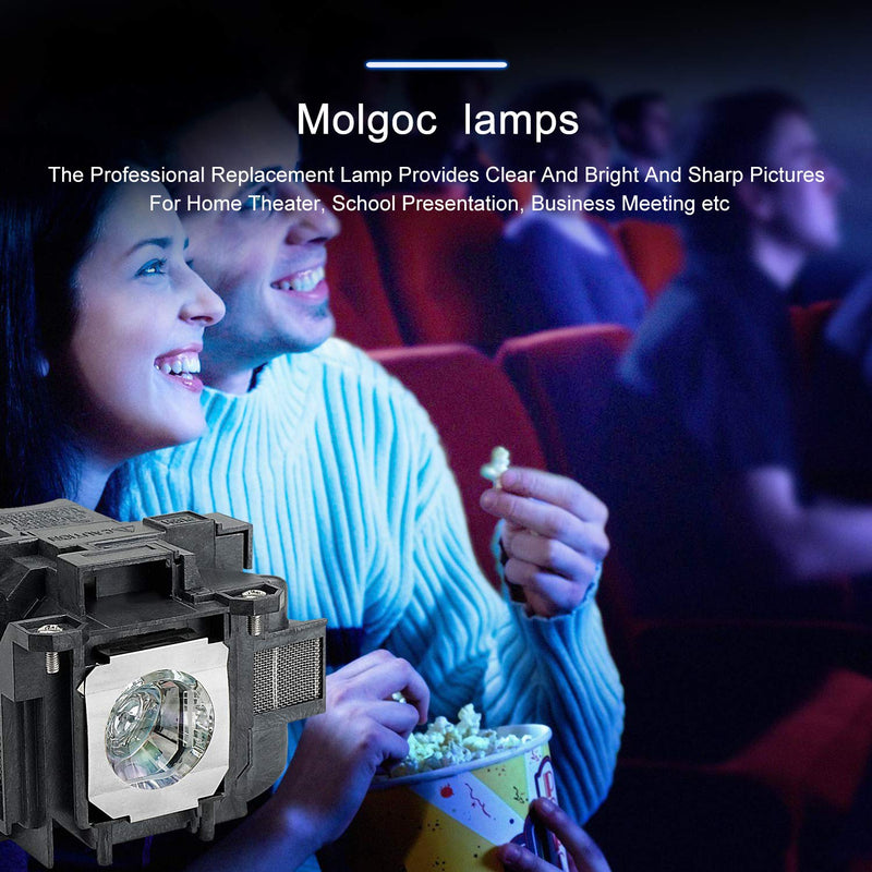  [AUSTRALIA] - for EPSON ELPLP78 / V13H010L78 EH-TW490 EB-X18,EB-X24, EH-TW5100, EH-TW5200 EH-TW570, powerlite 965 Projector Replacemet Lamp by Molgoc (Without Filter)