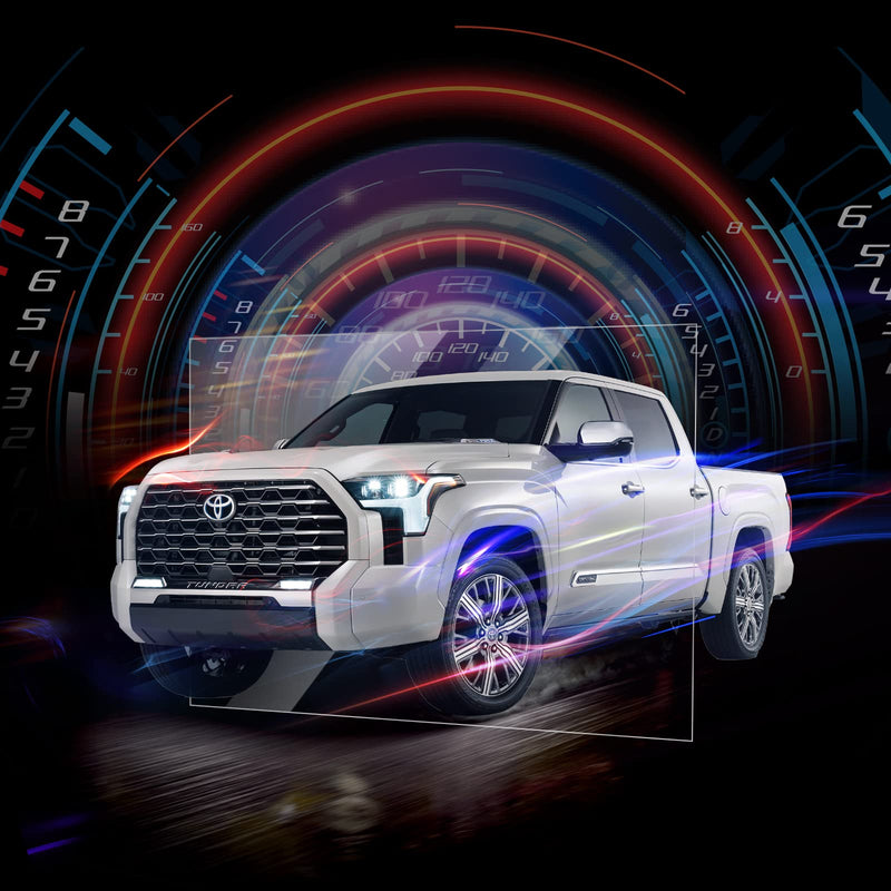  [AUSTRALIA] - Carwiner Screen Protector Compatible with 2022 Toyota Tundra 14In Navigation Display Tempered Glass Touchscreen Protector Accessories (HD) HD