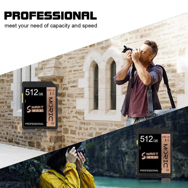  [AUSTRALIA] - 512GB SD Card 512GB Class 10 High Speed Security Digital Card for Camera,Vloggers,Filmmaker,Photographer & Content Curator(512GB)