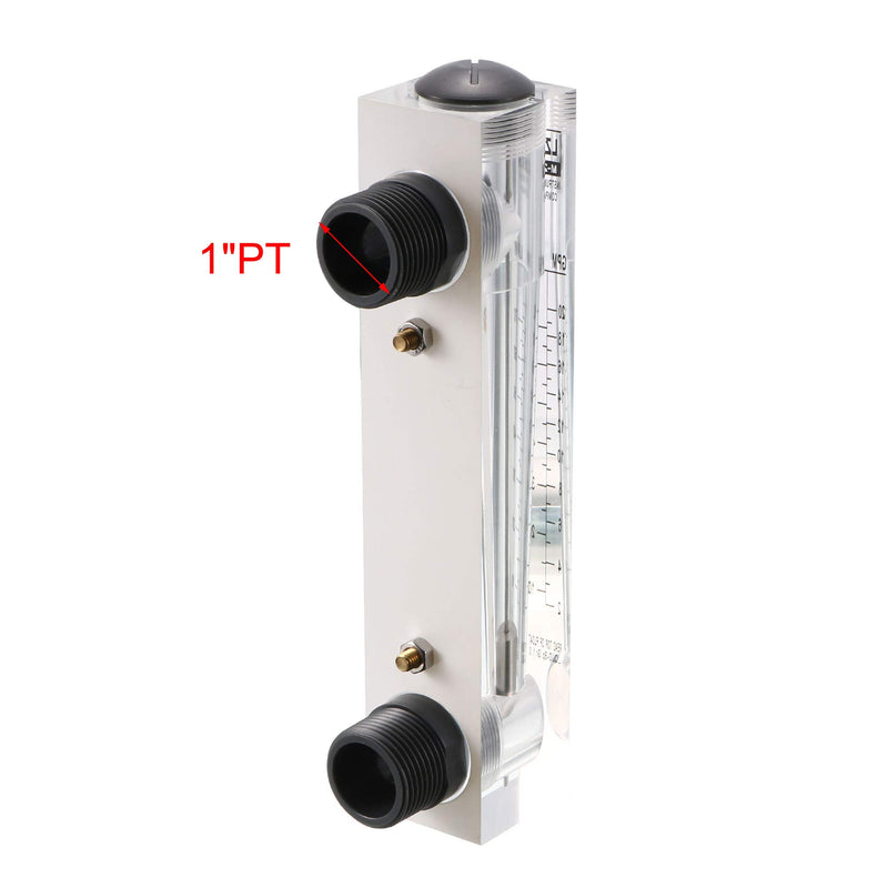 uxcell 1 inches PT Thread Input 2-20 GPM Water Liquid Flow Measuring Flowmeter - LeoForward Australia