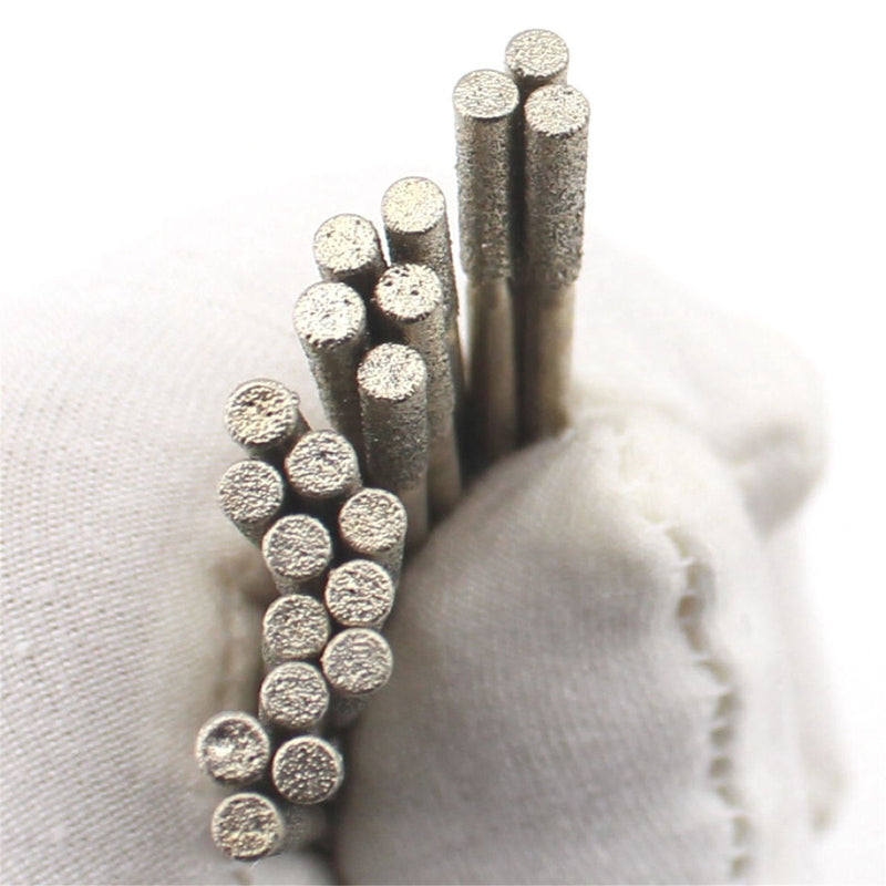 ILOVETOOL 2.5mm Diamond Drill Bits Tools for Jewelry Making Gem Stone Pack of 20Pcs Head Diameter 2.5mm - LeoForward Australia