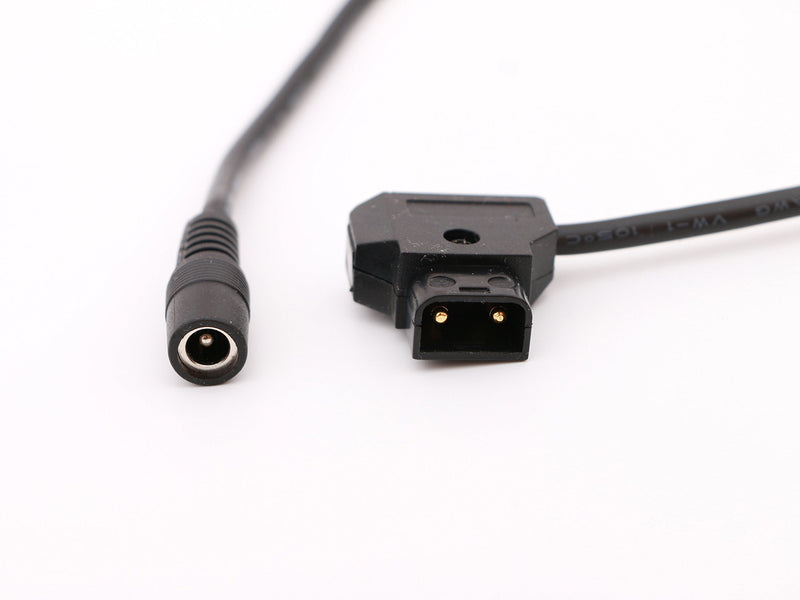  [AUSTRALIA] - Male D-Tap DC Power Cable 5.9 inch DC Female 5.5/2.1mm Jack for Photography Monitor Light