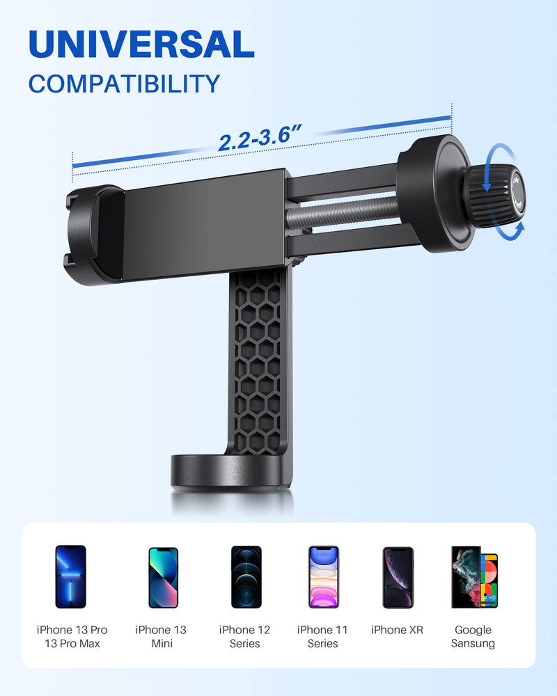  [AUSTRALIA] - 𝗡𝗲𝘄𝗲𝘀𝘁 iPhone Tripod, ANGFLY 60" Selfie Stick Tripod with Remote, Travel GoPro Tripod for iPhone Compatible with iPhone 14 Pro Max /13 Pro / 12 Pro Max/Samsung S21 Ultra/GoPro/Camera