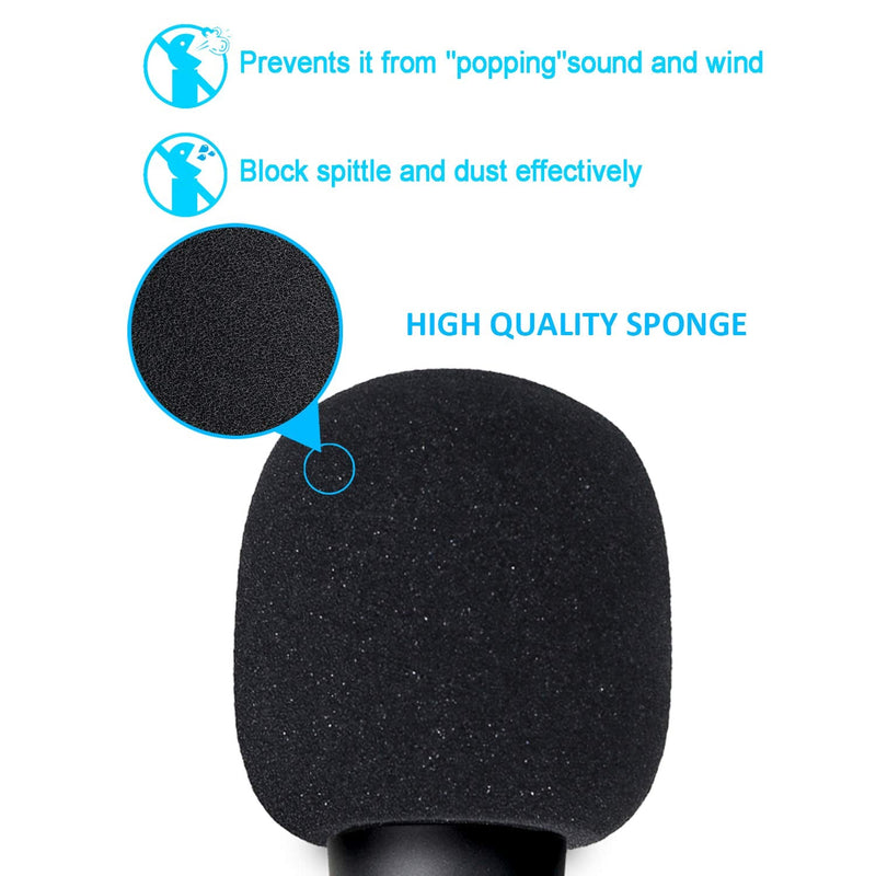  [AUSTRALIA] - SM58 Mic Stand with Windscreen - Microphone Boom Arm Stand with Foam Cover Pop Filter for SM58S SM58-LC Dynamic Vocal Microphone by YOUSHARES