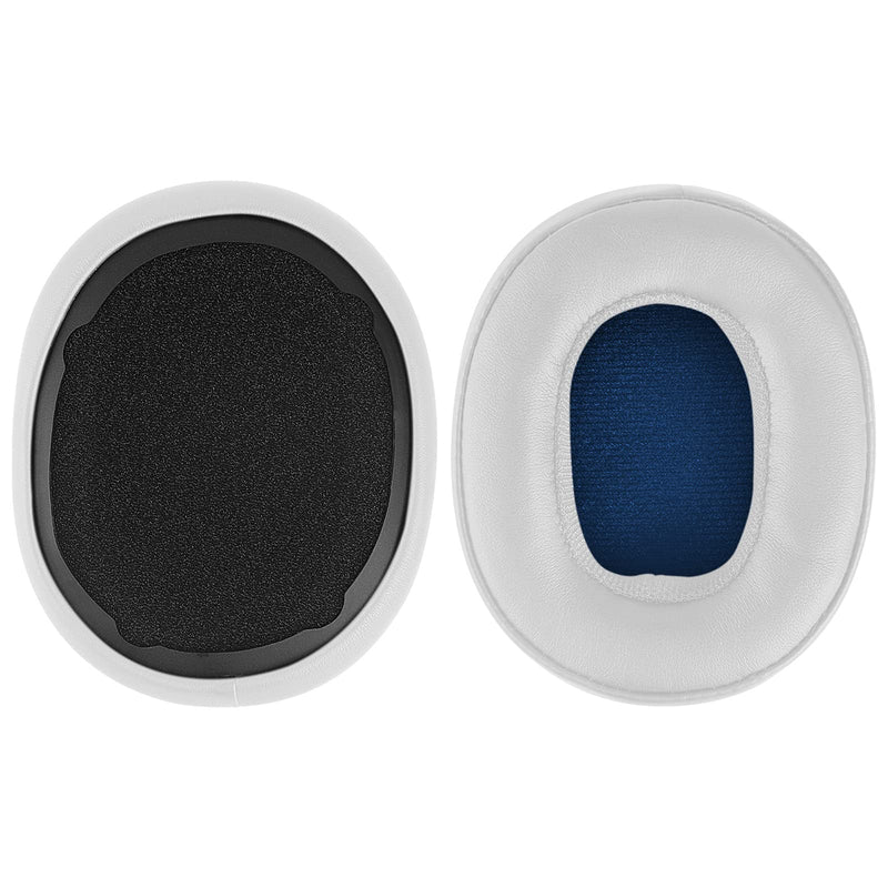  [AUSTRALIA] - Geekria QuickFit Replacement Ear Pads for Skullcandy Crusher Wireless, Crusher Evo, Crusher ANC, Hesh 3 Headphones Earpads, Headset Ear Cushion Repair Parts (White)