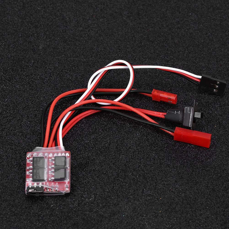  [AUSTRALIA] - Brushed ESC, 20A RC ESC Brushed Motor Speed Controller with Brake for RC Car Boat Tank