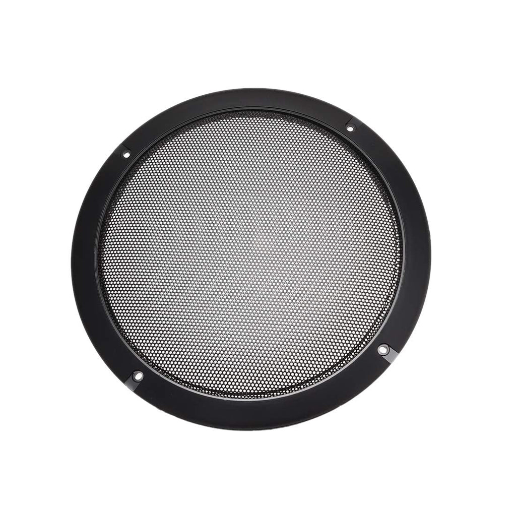  [AUSTRALIA] - uxcell Speaker Grill Cover 8 Inch 225mm Mesh Decorative Circle Subwoofer Guard Protector Black