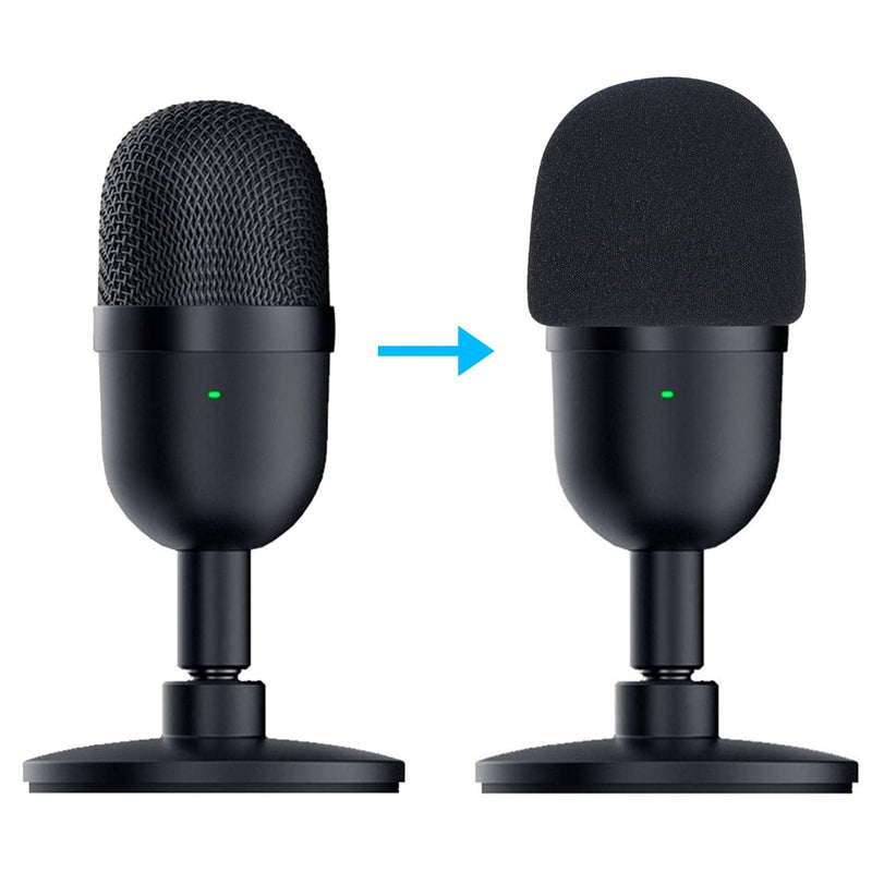  [AUSTRALIA] - SUNMON Seiren Mini Pop Filter Foam Cover - Professional Mic Windscreen Wind Cover for Razer Seiren Mini USB Streaming Microphone to Minimise Plosives
