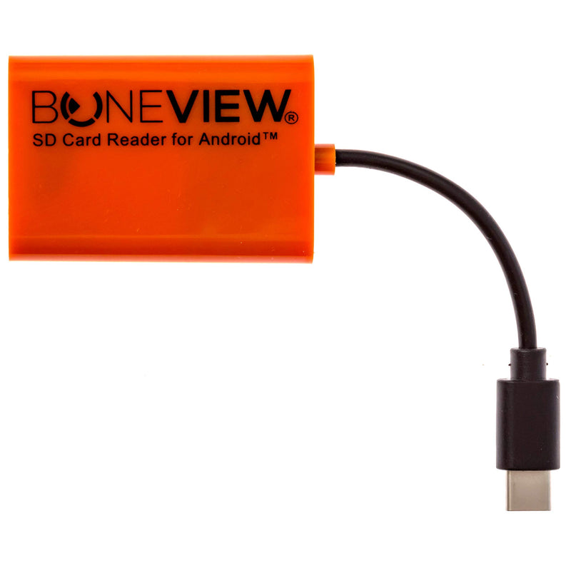 BoneView SD Card Reader for Android - Type C USB Trail Camera Viewer Play Deer Hunting Photo & Video from All Game Cam Memory on Any Smart Phone, Samsung, Moto, LG + Free MicroUSB OTG Adapter - LeoForward Australia