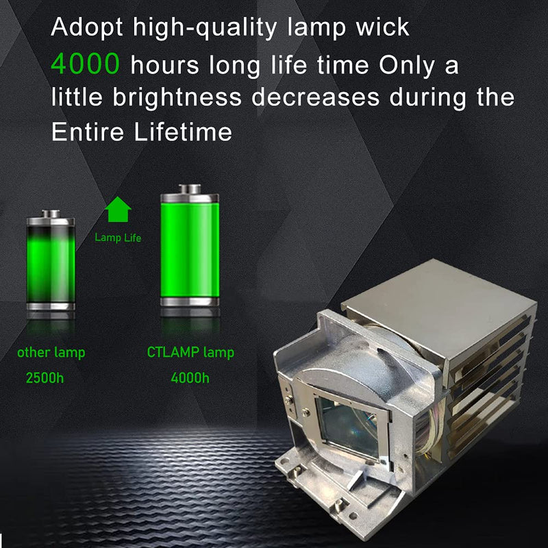  [AUSTRALIA] - CTLAMP A+ Quality BL-FP240A Replacement Projector Lamp Bulb with Housing BL-FP240A Compatible with OPTOMA TX631-3D TW631-3D