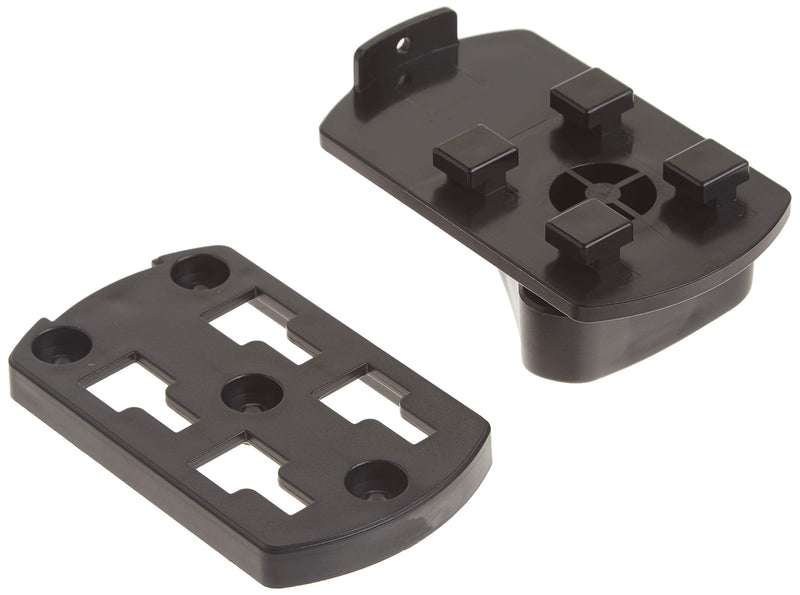  [AUSTRALIA] - Monoprice Low Profile 22 lb. Capacity Speaker Wall Mount Brackets (Pair) Black