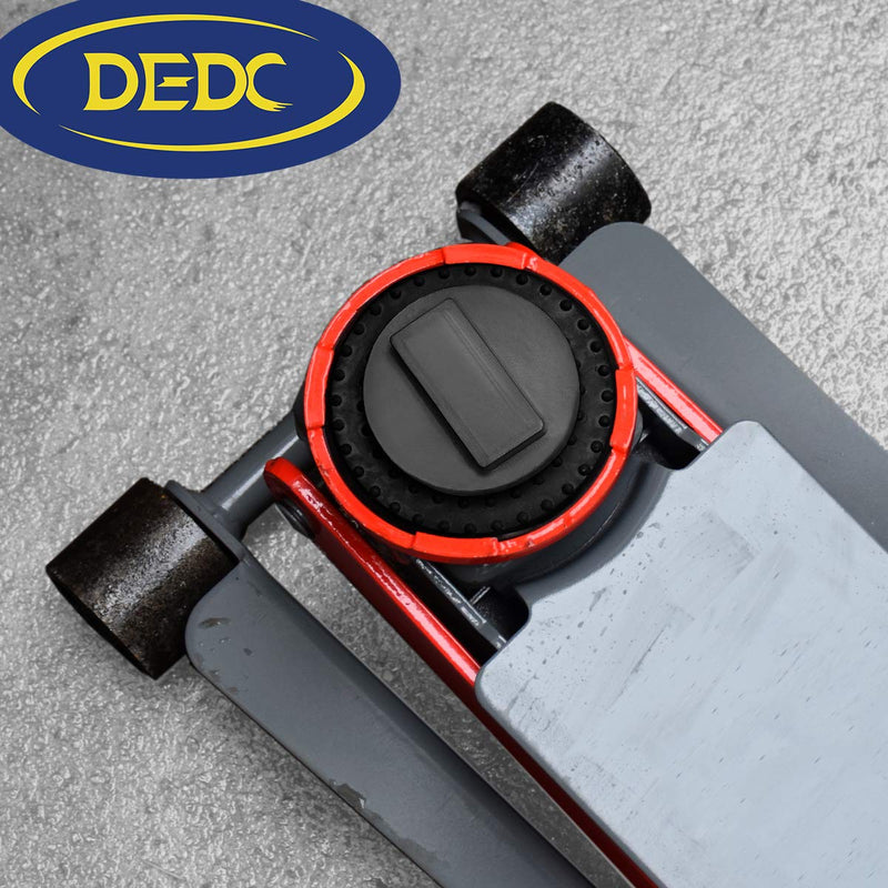  [AUSTRALIA] - DEDC 4 Pack Jack Pad Universal for BMW and Mini Slotted Rubber Jack Pad Frame Rail Protector Jack Block 4PC BMW Mini Jack Pad