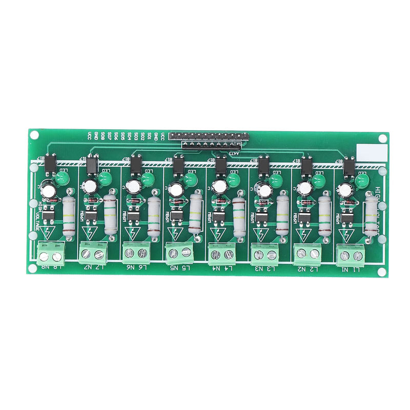  [AUSTRALIA] - Optocoupler Isolation Board 8 Channel PLC Voltage Detection Module 220V AC for DIY