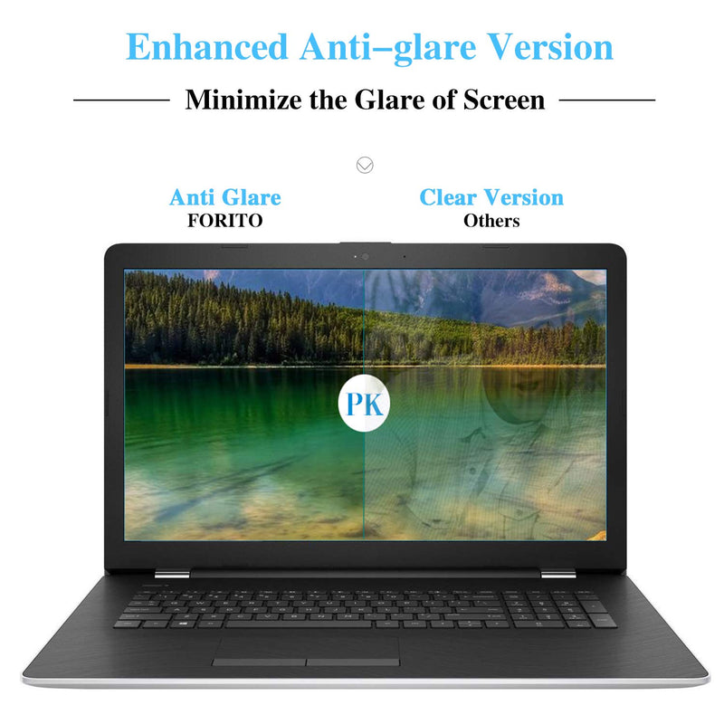  [AUSTRALIA] - 2-Pack 17.3 Inch Screen Protector -Blue Light and Anti Glare Filter, FORITO Eye Protection Blue Light Blocking & Anti Glare Screen Protector for 17.3 Inch with 16:9 Aspect Ratio Display Laptop 17.3" 16:9 -Blue Light