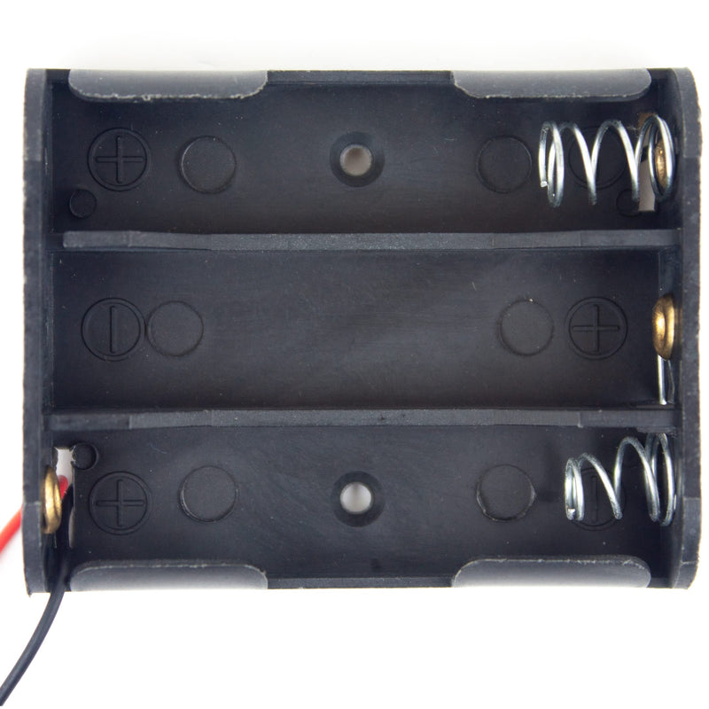  [AUSTRALIA] - whiteeeen 3 x 1.5V AA Total 4.5v Battery Box Holder with USB Micro Socket for Raspberry PI Zero or Micro:bit