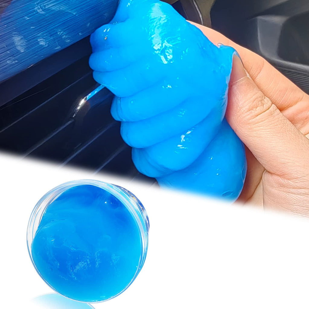  [AUSTRALIA] - Car Cleaning Kit, Car Cleaning Gels, Universal Auto Detailing Tools Car Interior Cleaner Putty, Dust Cleaning Mud For PC Tablet Laptop Keyboard,Air Vents, Camera, Printers, Calculator, Blue 1Pcs Blue