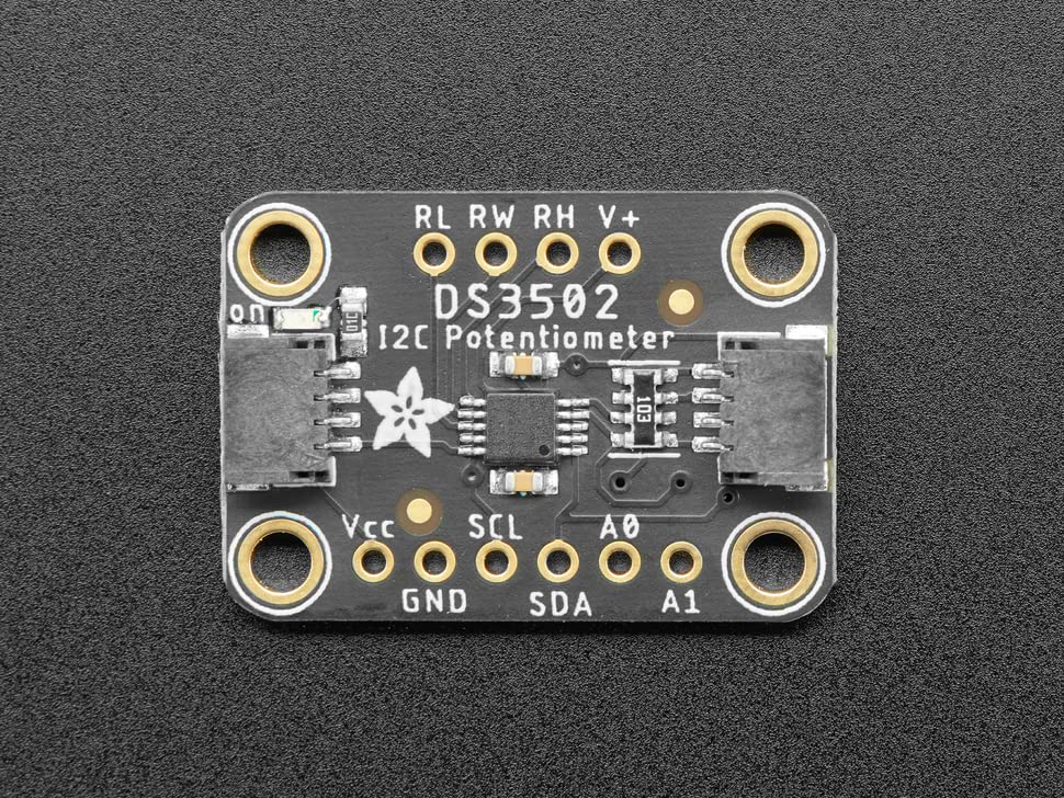  [AUSTRALIA] - Adafruit DS3502 I2C Digital 10K Potentiometer Breakout - STEMMA QT/Qwiic