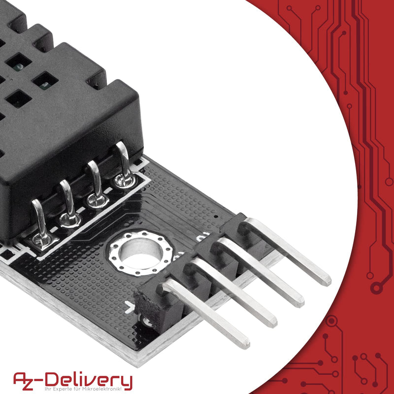  [AUSTRALIA] - AZDelivery 3 x DHT20 Digital Temperature Sensor and Humidity Sensor with I2C Interface 2.5V to 5.5V Compatible with Raspberry Pi Board for DIY Microelectronics Projects