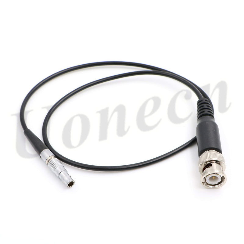  [AUSTRALIA] - Uonecn Red Epic Scarlet Camera Cable Flexible Thin 4 Pin Male to BNC Plug Timecode Audio Cable