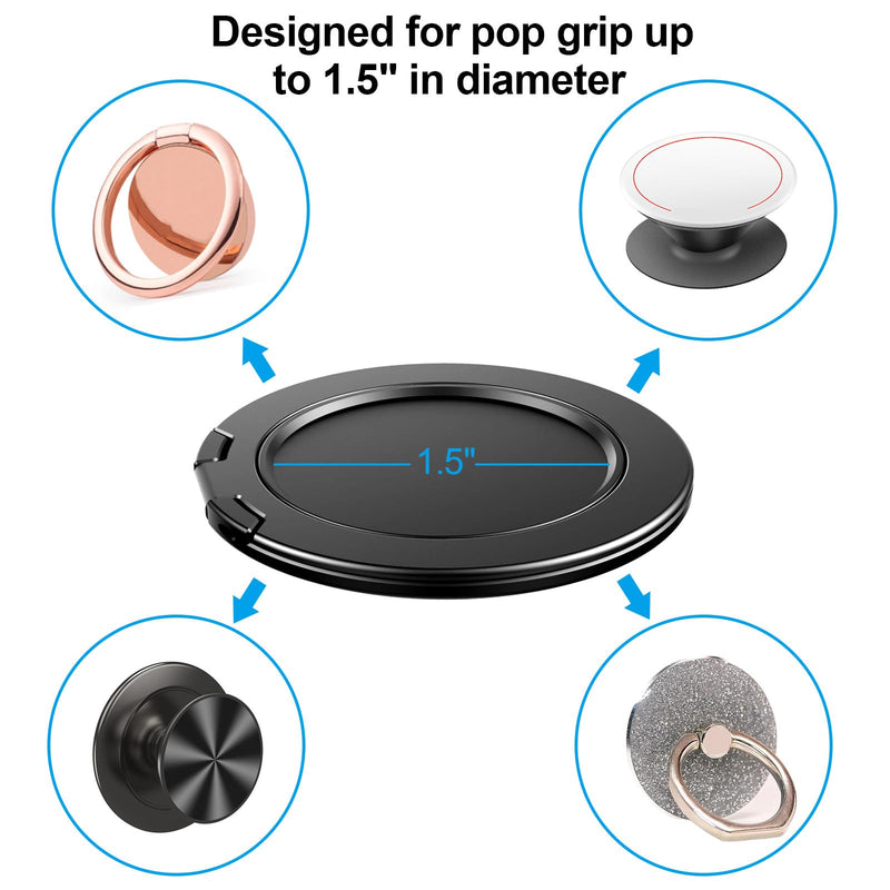  [AUSTRALIA] - MINDSKY Magnetic Base for popsocket to Compatible with MagSafe Cases iPhone 12 13 14 Series Ring Grip Phone Stand