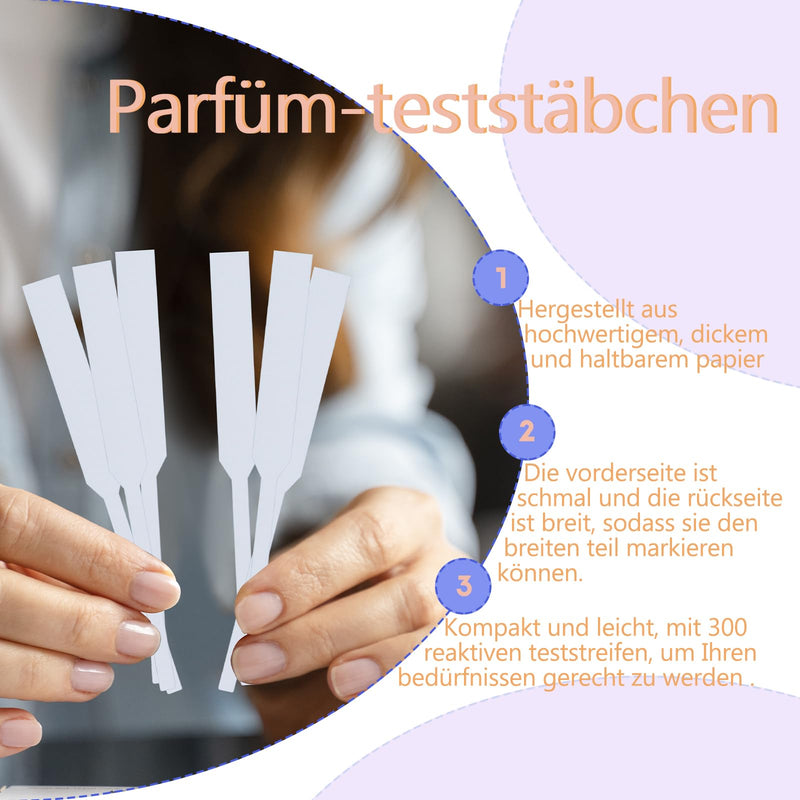  [AUSTRALIA] - SPOKKI Pack of 450 perfume test strips, scent tester paper, aromatherapy scent tester paper, perfume tester strips for disposable essential oils test strips, odor strips, fragrances, essential oils