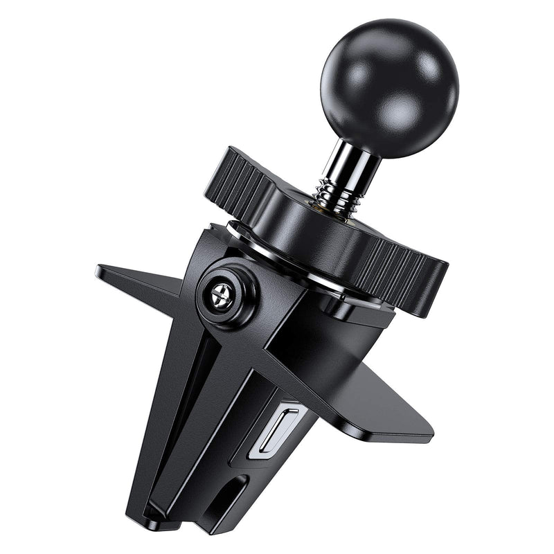  [AUSTRALIA] - VICSEED Upgraded Clip for Air Vent Car Phone Mount, Twist-Lock Stable Vent Clip for Cell Phone Holder for Car, Ball Head 17mm