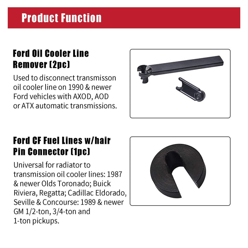 WINMAX TOOLS AUTOMOTIVE Master Fuel Air Conditioning Line Disconnect Set Transmission A/C & Oil Lines - LeoForward Australia