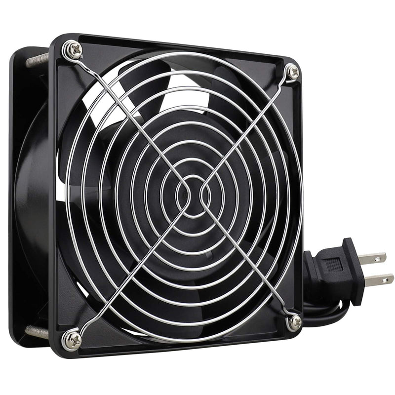  [AUSTRALIA] - GDSTIME AXIAL Fan 12038, 110V 120V AC 120mm Fan, Ventilation Exhaust Projects Cooling Fan 12038B 120VAC