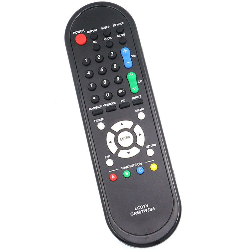 New RRMC GA667WJSA Smart TV Remote Control Fit for Sharp Aquos TV LC-46SB54U LC-52D78UN LC-60E78UNA LC-60LE550U LC-C3237UT LC-C4067 LC-C5255U LC-C5277 LC32D47UA LC46D78 LCC6077U - LeoForward Australia