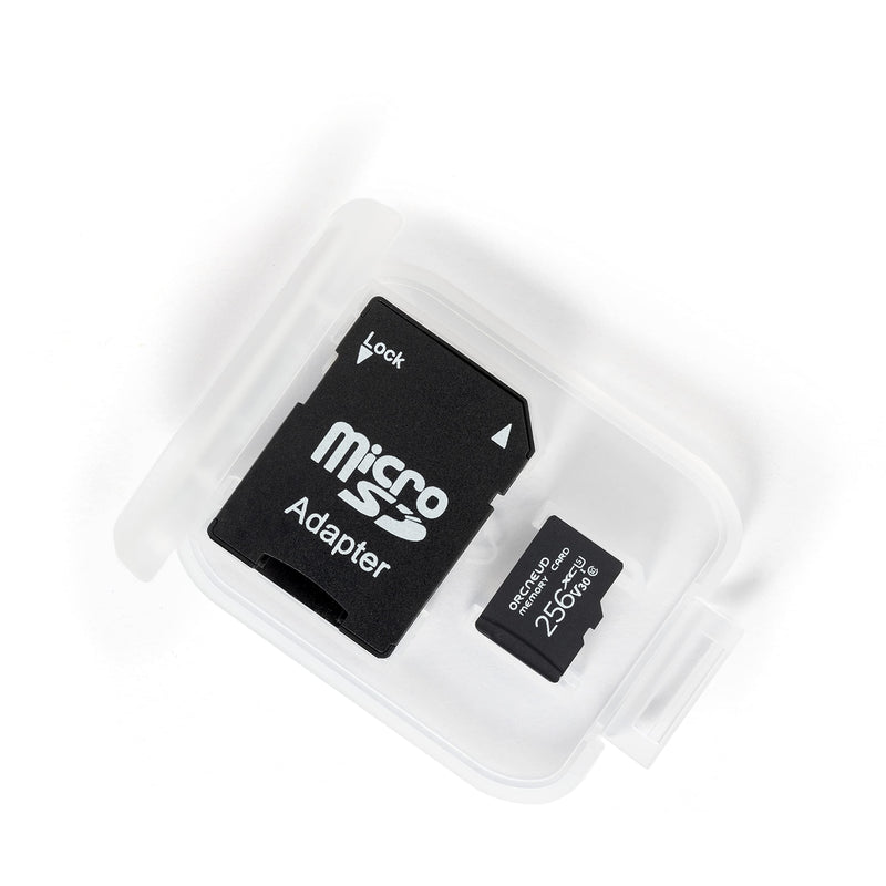  [AUSTRALIA] - 256GB 2-Pack Bulk MicroSDHC MicroSDXC TF Micro Card Mini SD Card 4K Up to 100MB/s UHD Full HD U5 Class 50 A2 High Speed Transfer TF Memory Card for Dash Cams Phone Drone and PC 256GB