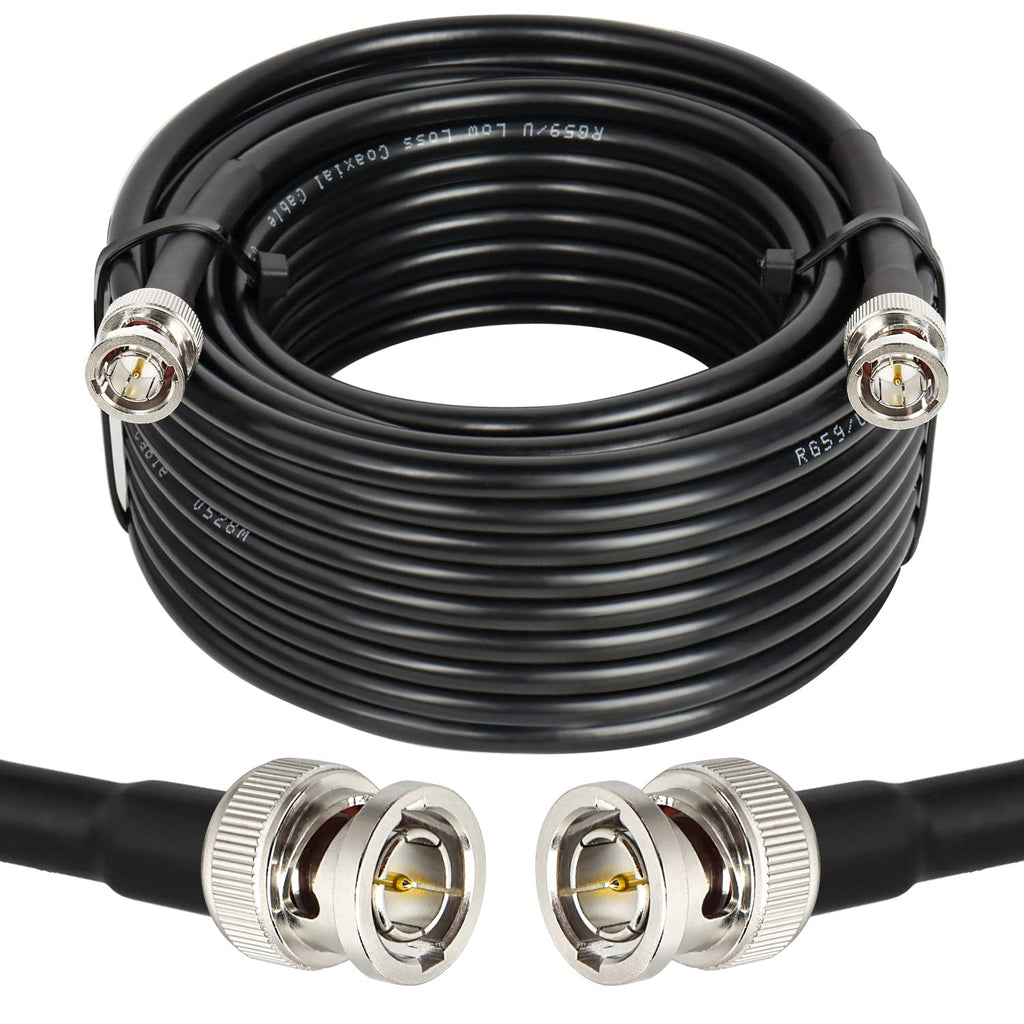  [AUSTRALIA] - XRDS -RF 35FT SDI Cable, HD-SDI Cable BNC to BNC Digital Video Cable RG59 BNC Cable Supports HD-SDI/3G/6G-SDI/4K/8K SDI Video Cable Precision Video Cable 35 FT