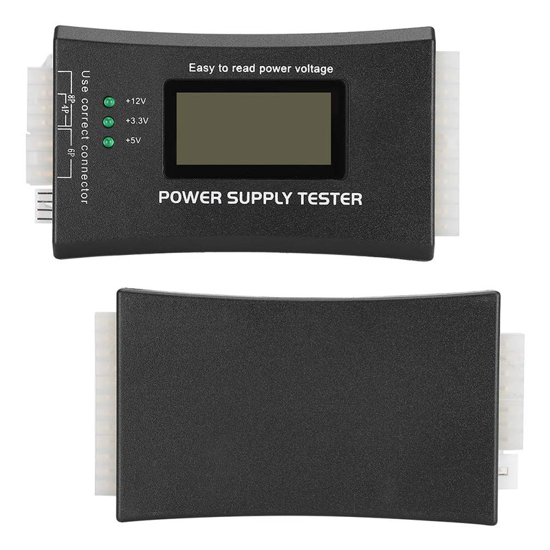  [AUSTRALIA] - 20/24 4/6/8 Pin Computer PC Power Supply Tester with LCD Display and Buzzer for ATX, ITX, BTX, PCI E, SATA, HDD