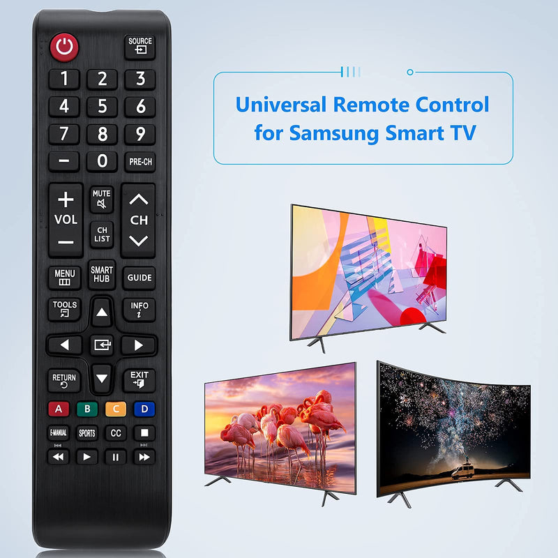  [AUSTRALIA] - Angrox Universal Remote Control for Samsung-TV-Remote All Samsung LCD LED HDTV 3D Smart TVs Models Universal Remote for Samsung TV (1PCS)