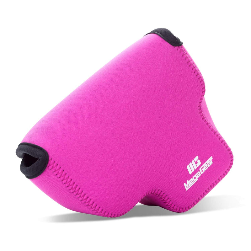  [AUSTRALIA] - MegaGear MG1950 Ultra Light Neoprene Camera Case Compatible with Nikon Z5 - Pink