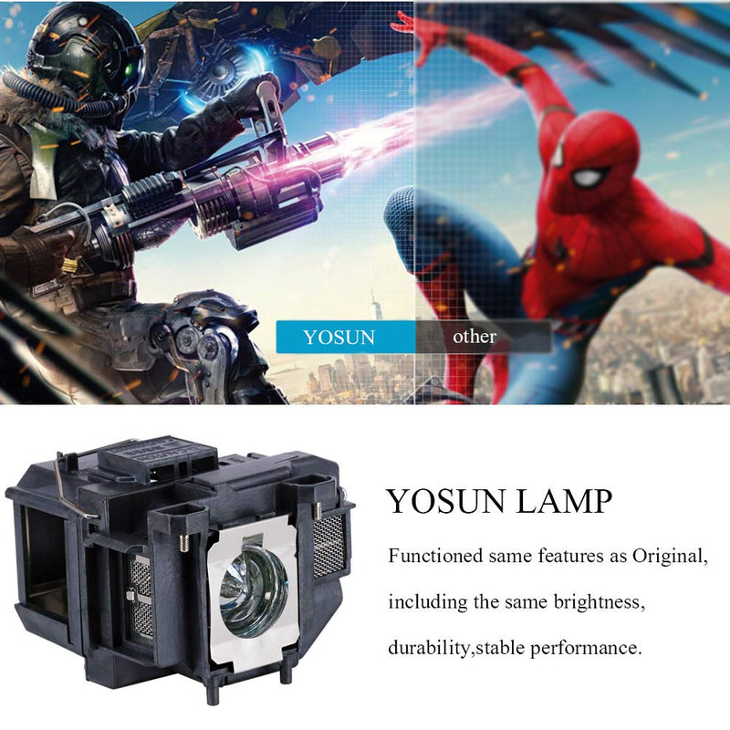  [AUSTRALIA] - YOSUN v13h010l67 Projector Lamp for epson elplp67 ex5210 ex7210 ex3210 ex3212 vs210 vs220 s11 x12 x15 eb-s02 eb-w12 PowerLite Home Cinema 500 707 710hd 750hd Replacement Projector Lamp Bulb